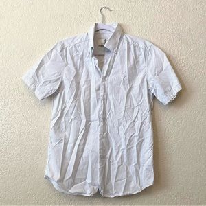 FATHER SONS White & Black Button Up Shirt